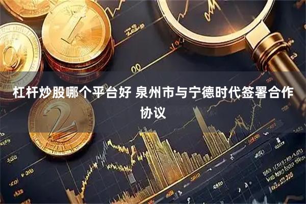 杠杆炒股哪个平台好 泉州市与宁德时代签署合作协议